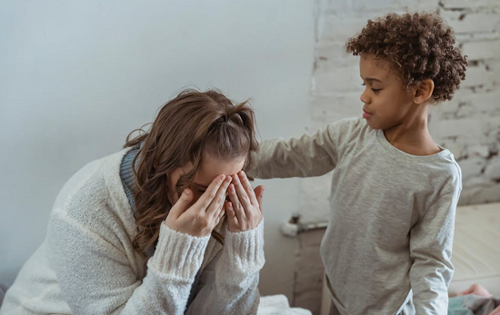 قلق الأم اثناء الامتحانات