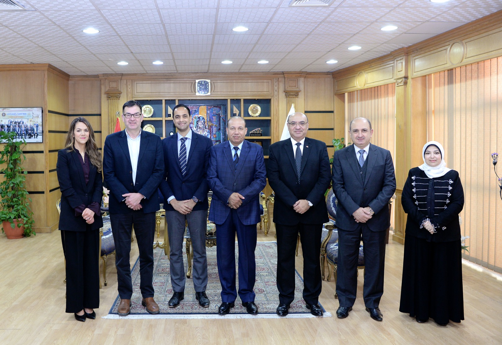 جانب من الإستقبال