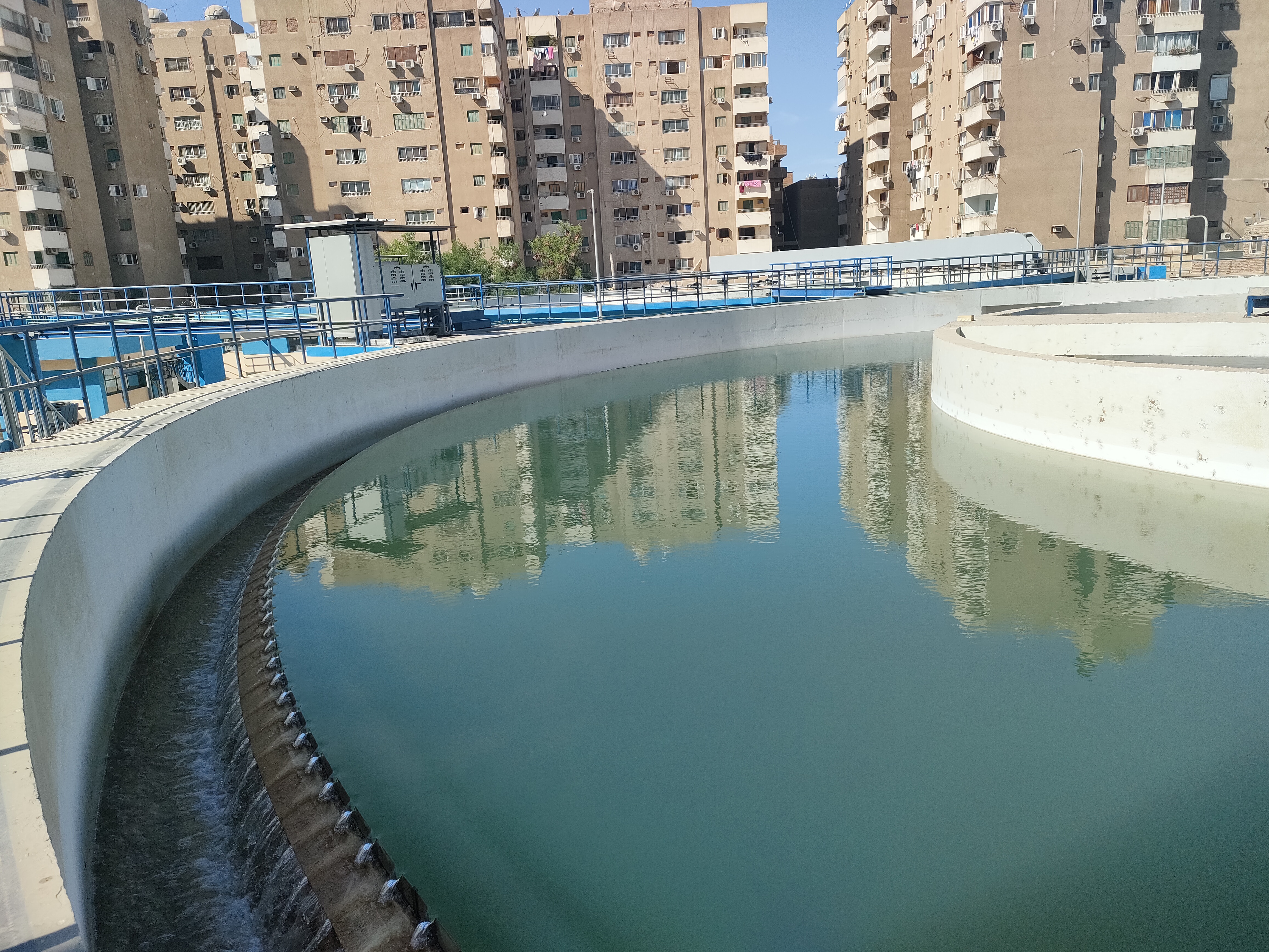 محطة مياه التشيكي بأسيوط