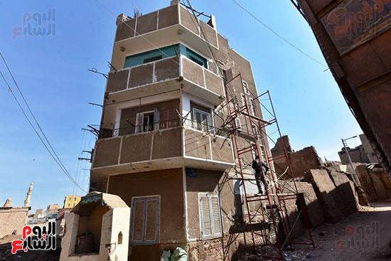 تطوير-المنازل-التاريخية-منطقة-محيط-معبد-إسنا