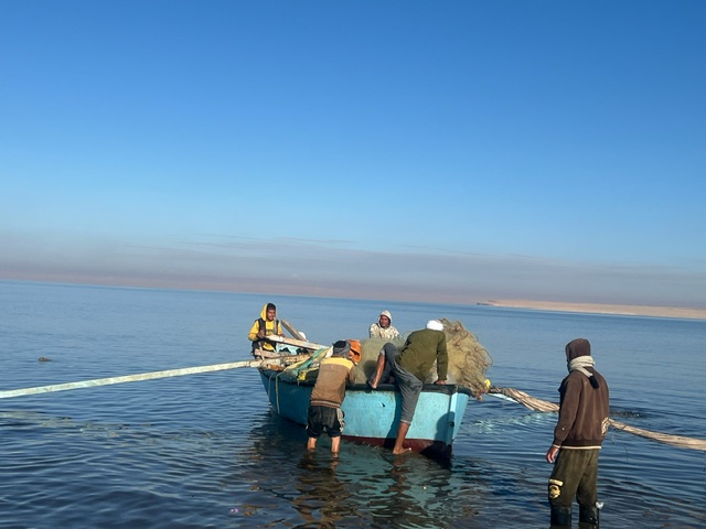 بحيرة قارون كنز الفيوم الأزرق (5)