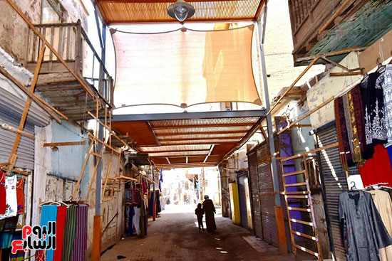 تطوير-شامل-لمنطقة-السوق-التاريخي-بإسنا