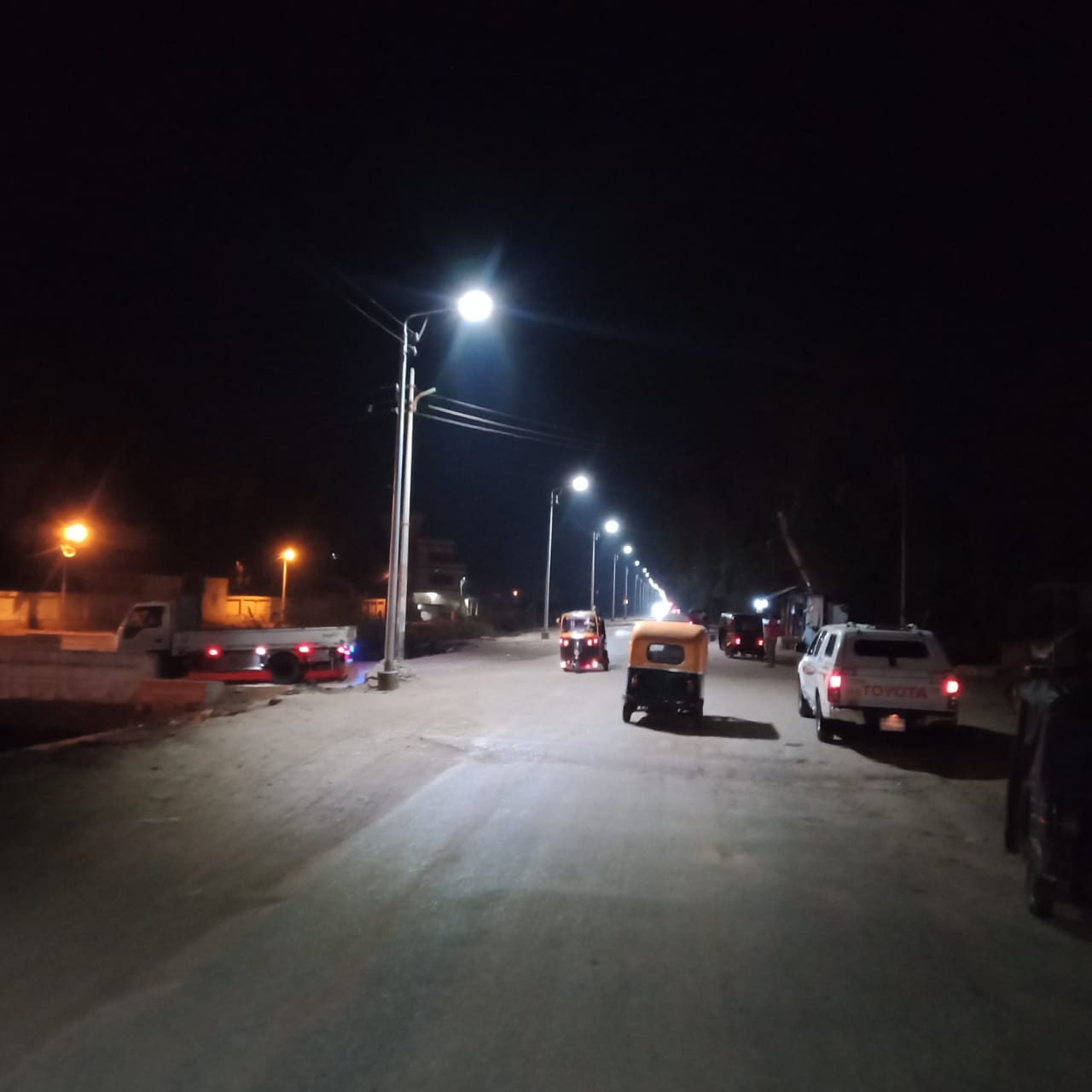 إنارة طريق بكفر الشيخ إنارة طريق بكفر الشيخ