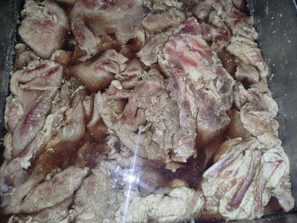 الأغذية المضبوطة بالحملة الأغذية المضبوطة بالحملة