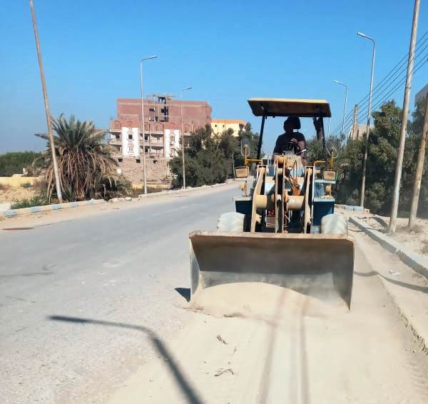 إزالة الأتربة من الطريق إزالة الأتربة من الطريق