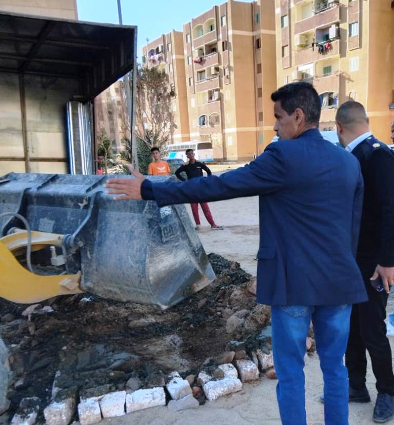 جانب من حملات الإزالة