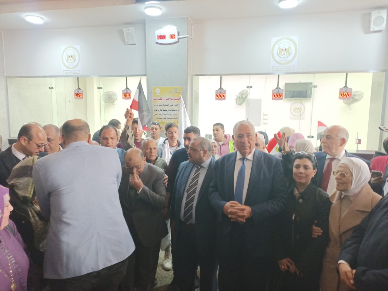 جانب من الزيارة جانب من الزيارة