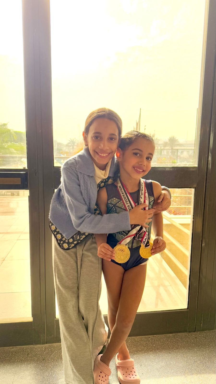 فيروز أحمد حسن  تحصل على المركز الاول فى بطولة الجمهورية للجمباز وتفوز الذهبية وكأس البطولة (13)