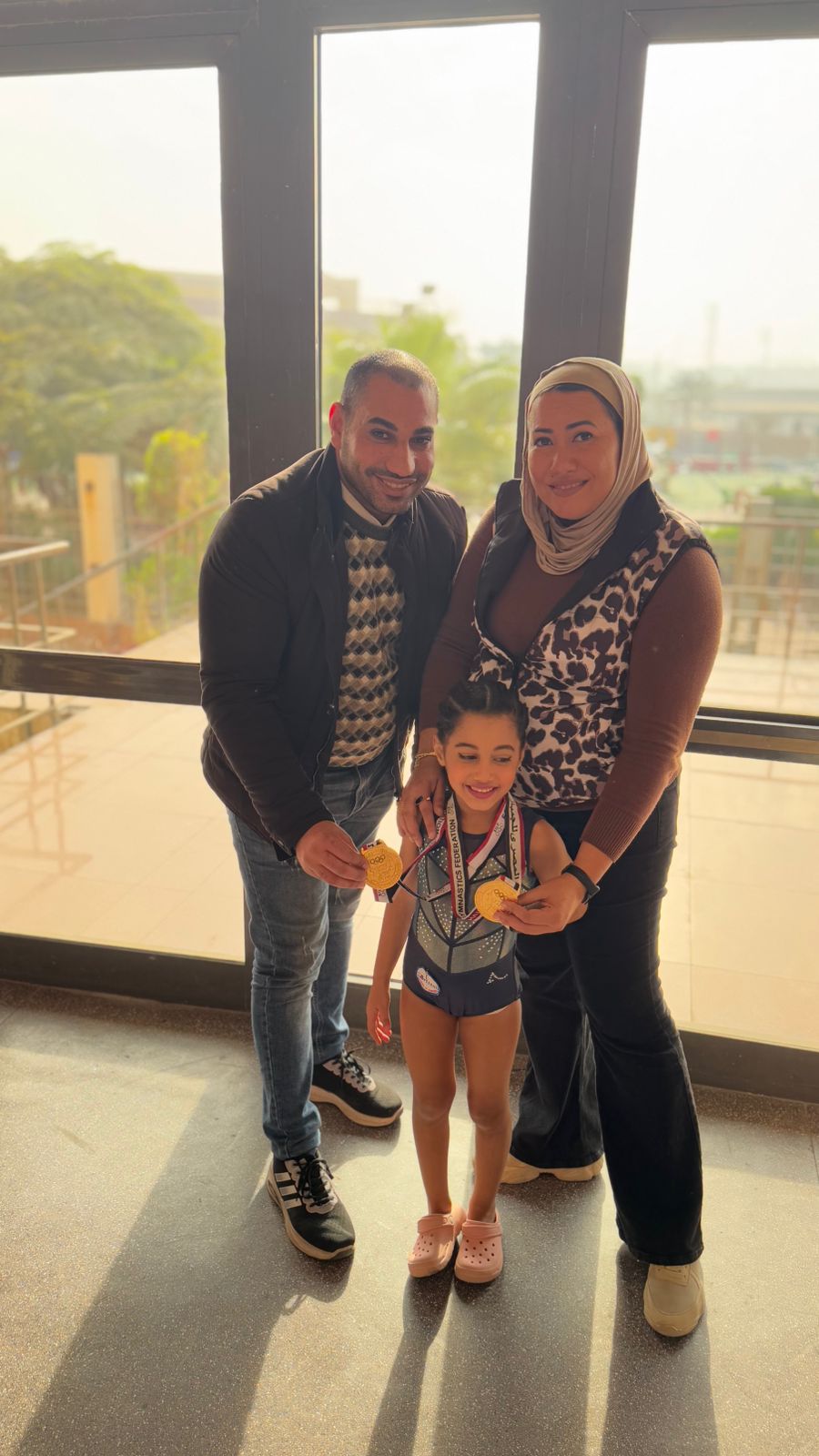 فيروز أحمد حسن  تحصل على المركز الاول فى بطولة الجمهورية للجمباز وتفوز الذهبية وكأس البطولة (21)