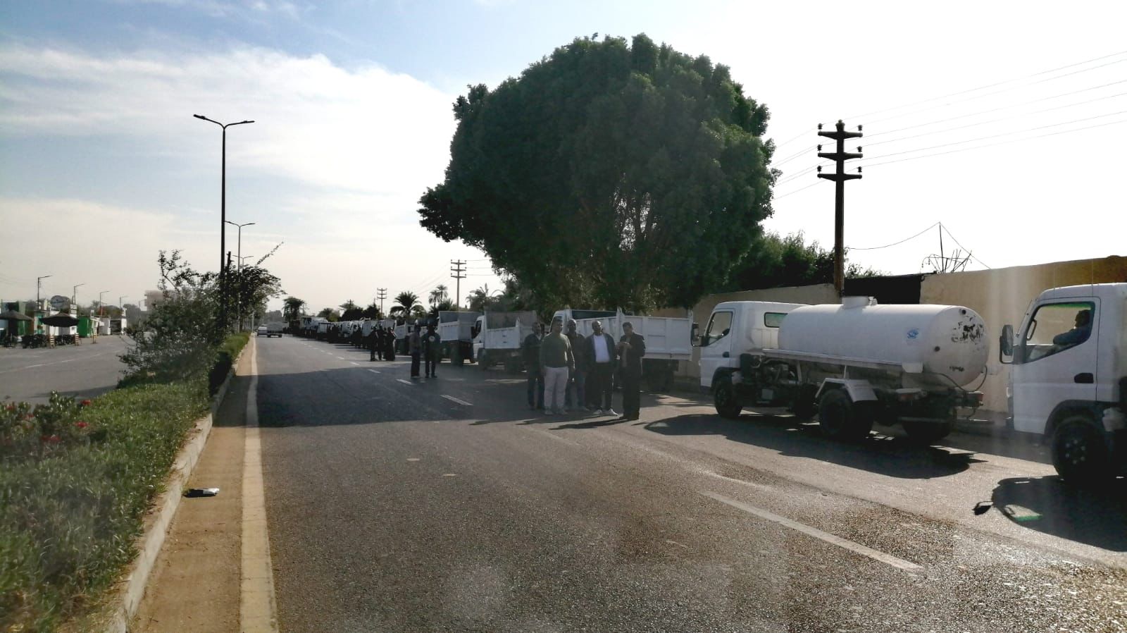 المشروع الإستراتيجي لإصطفاف المعدات لمواجهة الأزمات والطوارئ