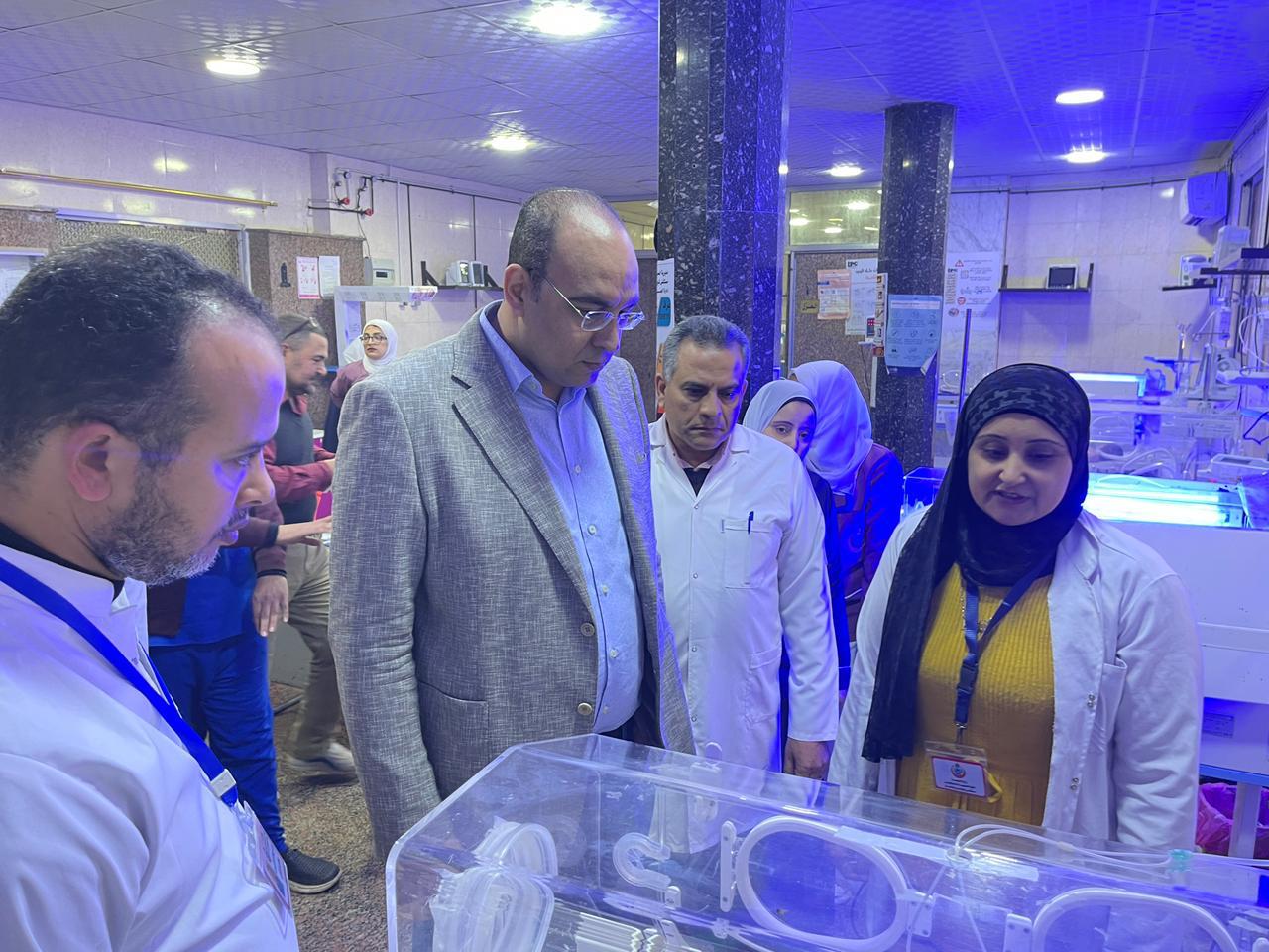 المرور علي قسم الحضانات