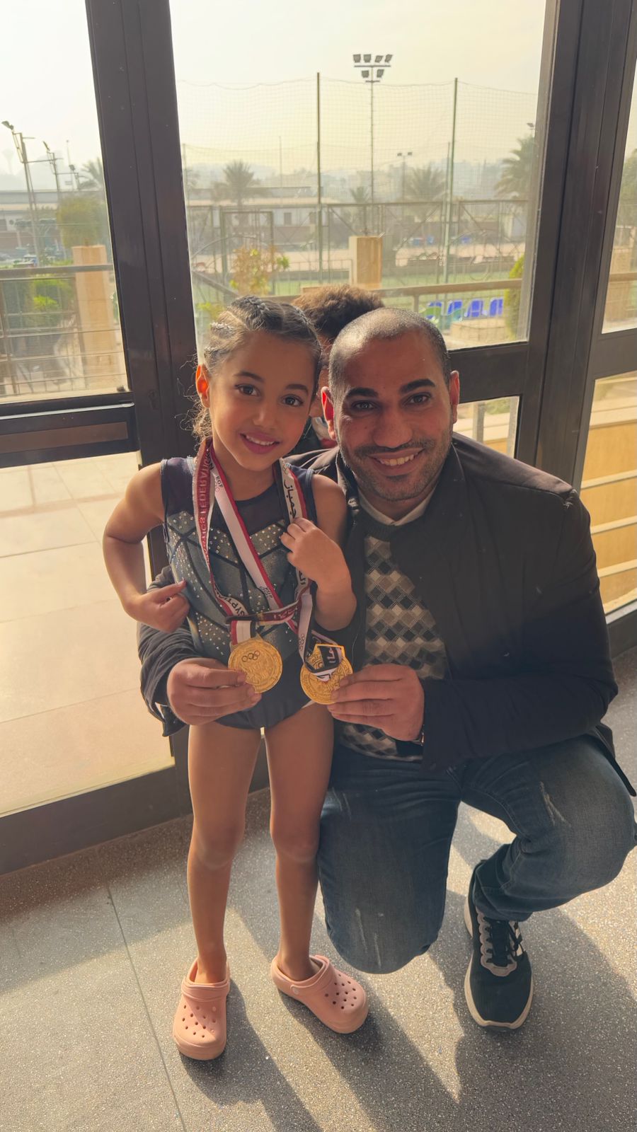 فيروز أحمد حسن  تحصل على المركز الاول فى بطولة الجمهورية للجمباز وتفوز الذهبية وكأس البطولة (10)