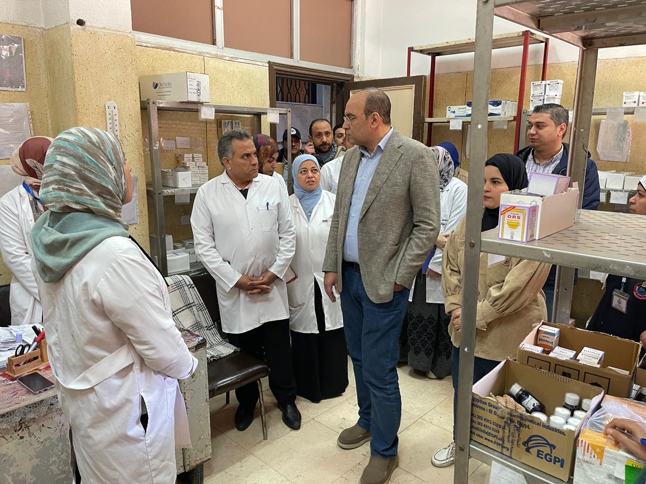 جولة مفاجئة علي مستشفي شبراهور بالدقهلية