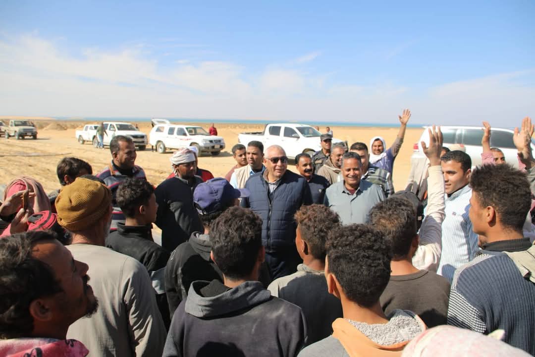 جانب أخر من التفقد والزيارة