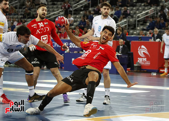 جانب من المباراة جانب من المباراة