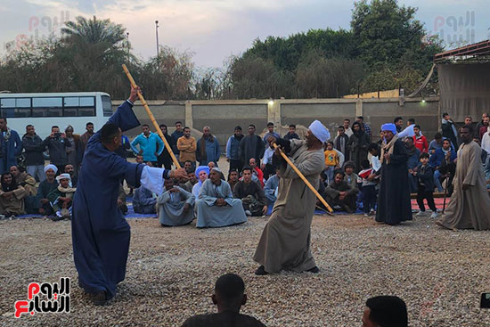 مبارزات-التحطيب-فى-مولد-الشيخ-أبوالغطاس