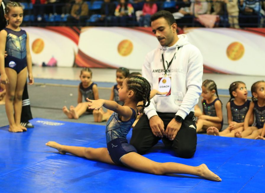 فيروز أحمد حسن  تحصل على المركز الاول فى بطولة الجمهورية للجمباز وتفوز الذهبية وكأس البطولة (4)