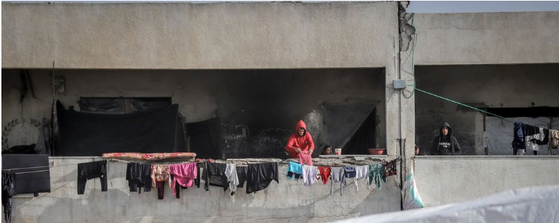 أوضاح النازحين في غزة