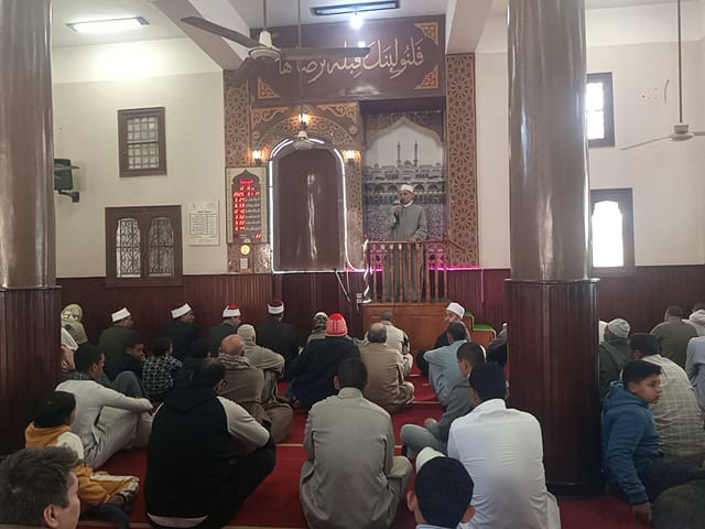 جانب من  خطبة الجمعة