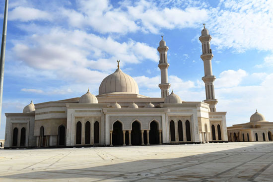المسجد من الخارج المسجد من الخارج