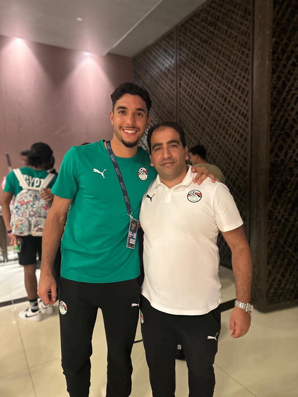 محمد مراد مع عمر مرموش