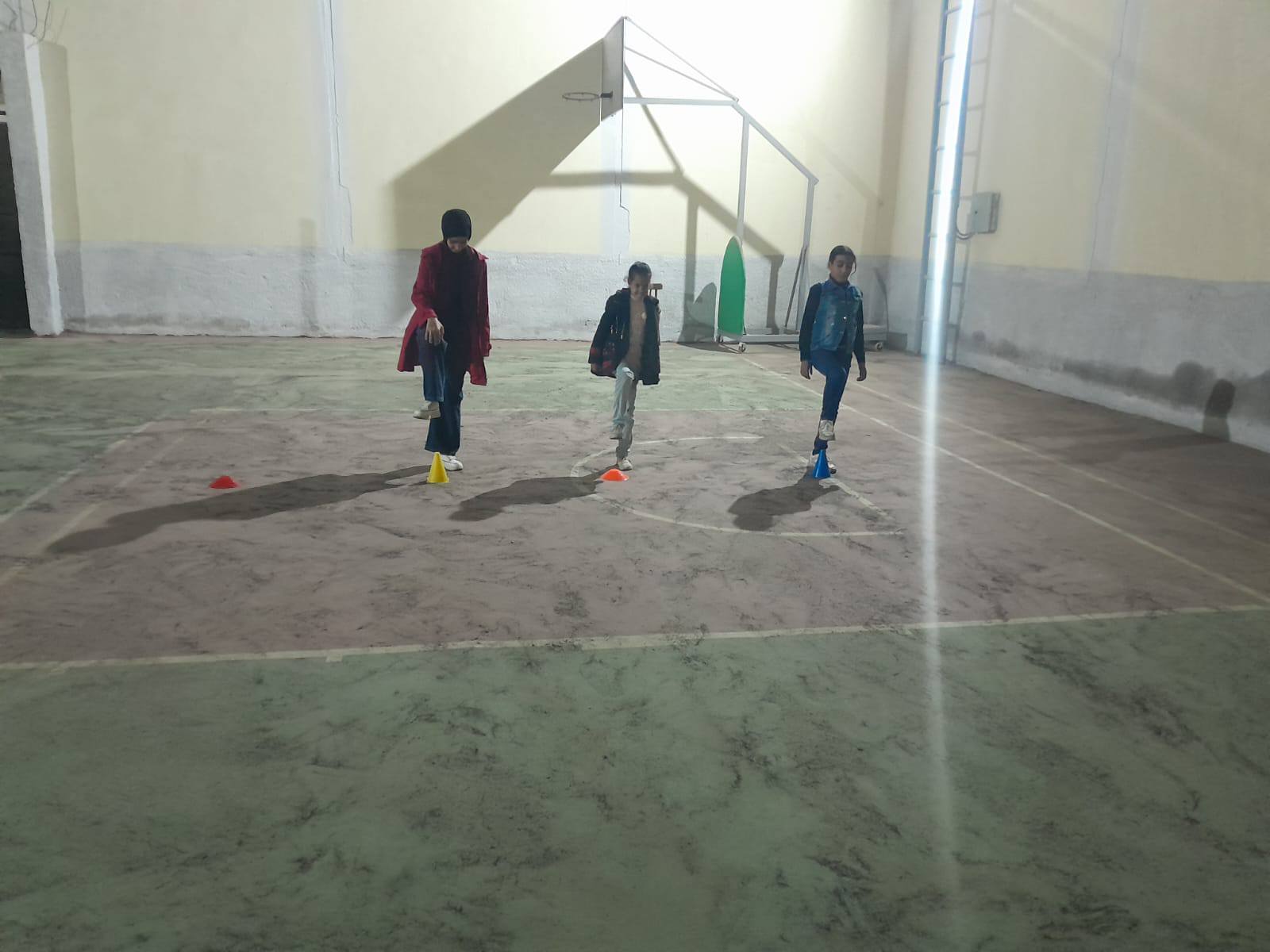 تنظيم فعاليات تدريبات المشروع القومي لرياضة الفتاة والمرأة