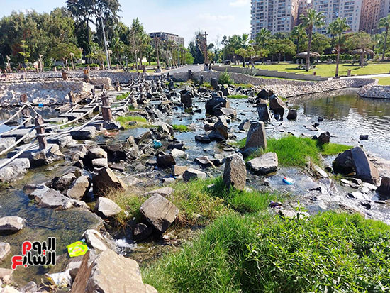 الشلال-الاوسط-فى-حدائق-المنتزه