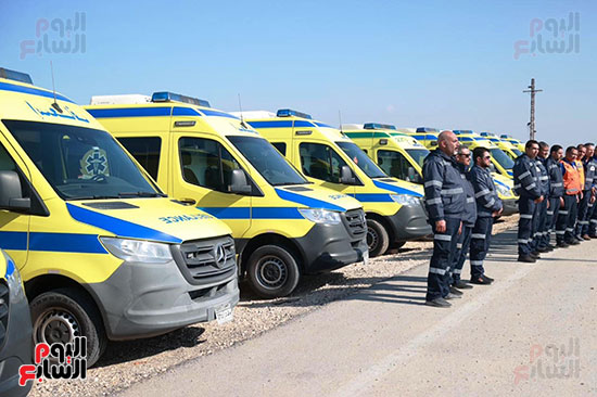 وصول وزيرى الصحة والتضامن للعريش (18)