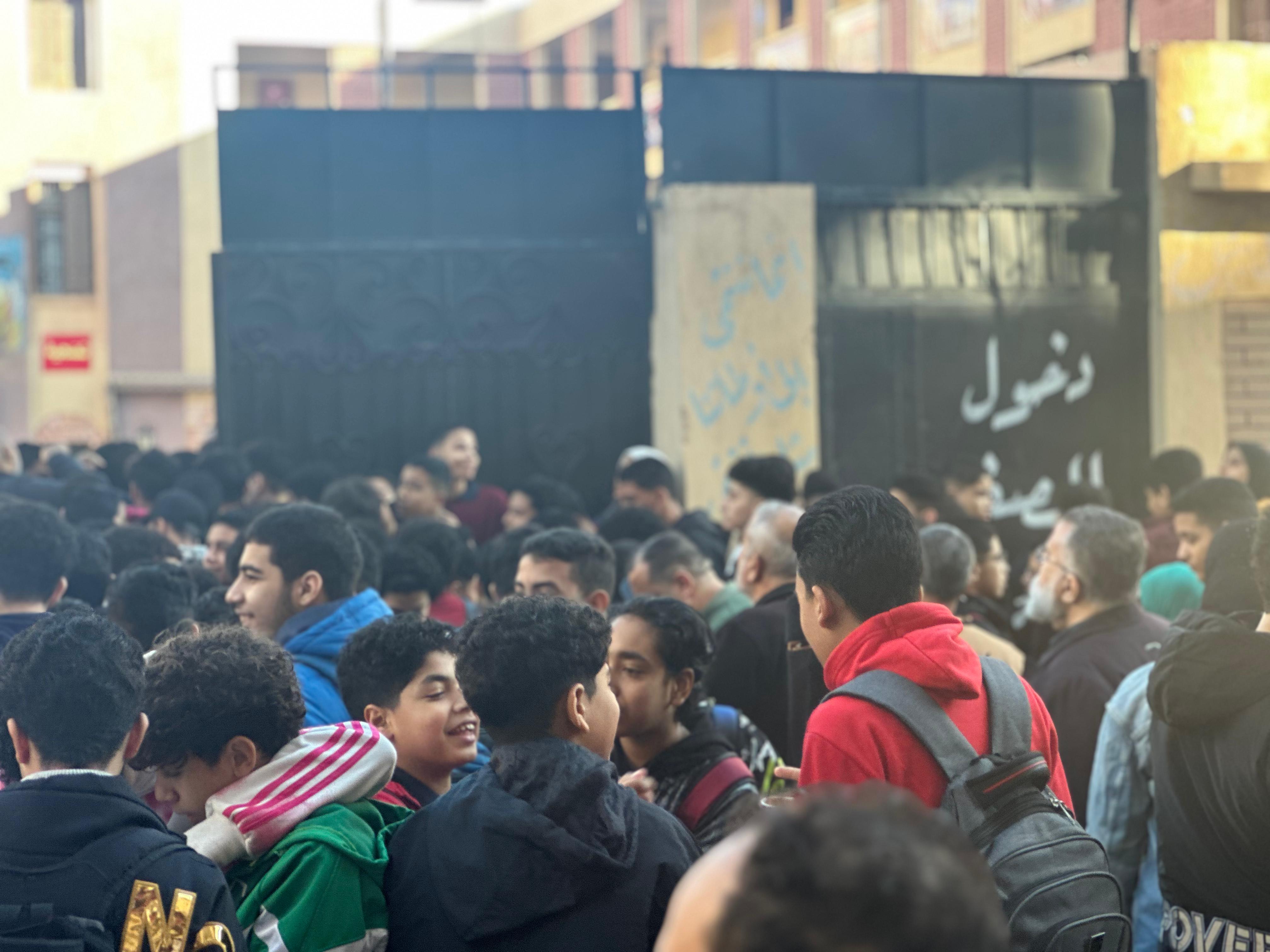 طلاب الإعدادية ببورسعيد