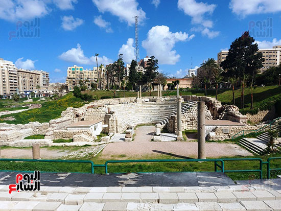المسرح-الرومانى-وسط-الاسكندرية