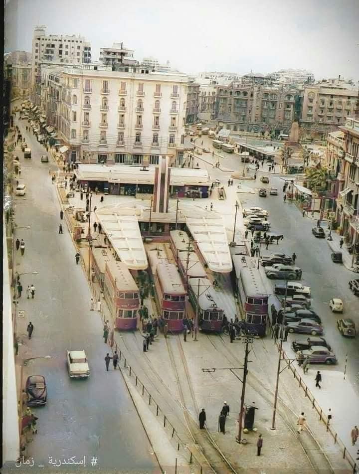 ميدان محطة الرمل أقدم ميادين الإسكندرية (1)