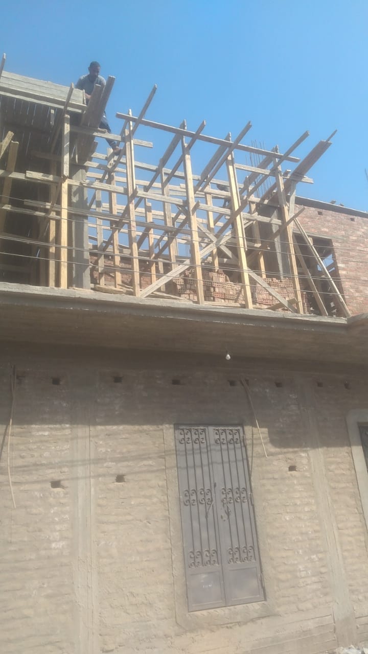 حالات تعدى على أرض زراعية بأرمنت على مساحة 350 متر