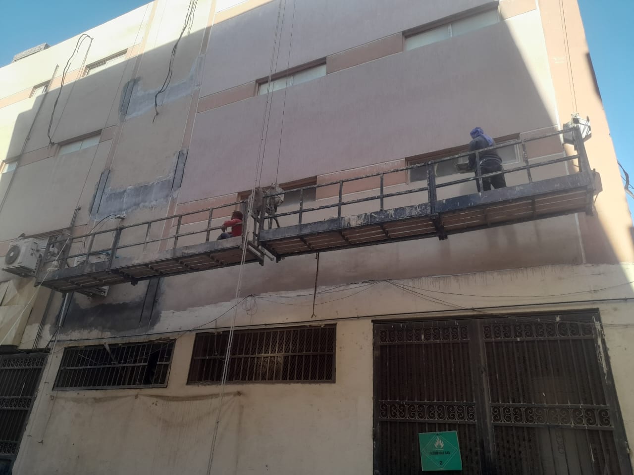 أعمال الدهانات الخارجية 