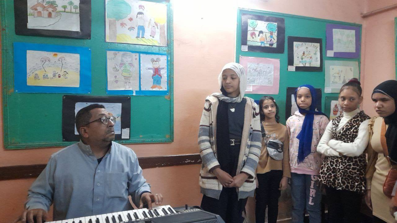 عرض كورال أطفال بقصر ثقافة الطفل بالأقصر