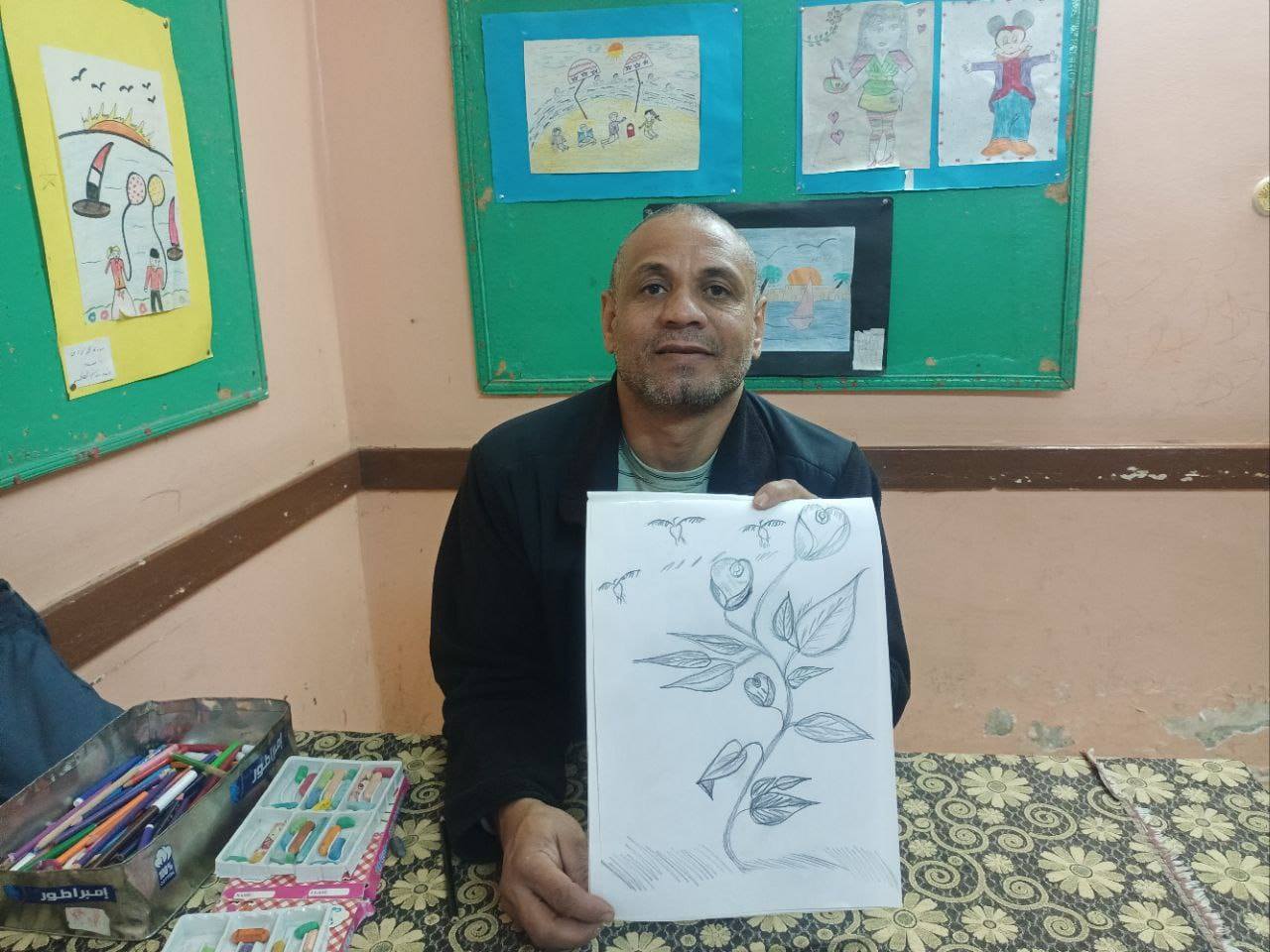 نتائج ورش الرسم والتلوين للأطفال بالأقصر