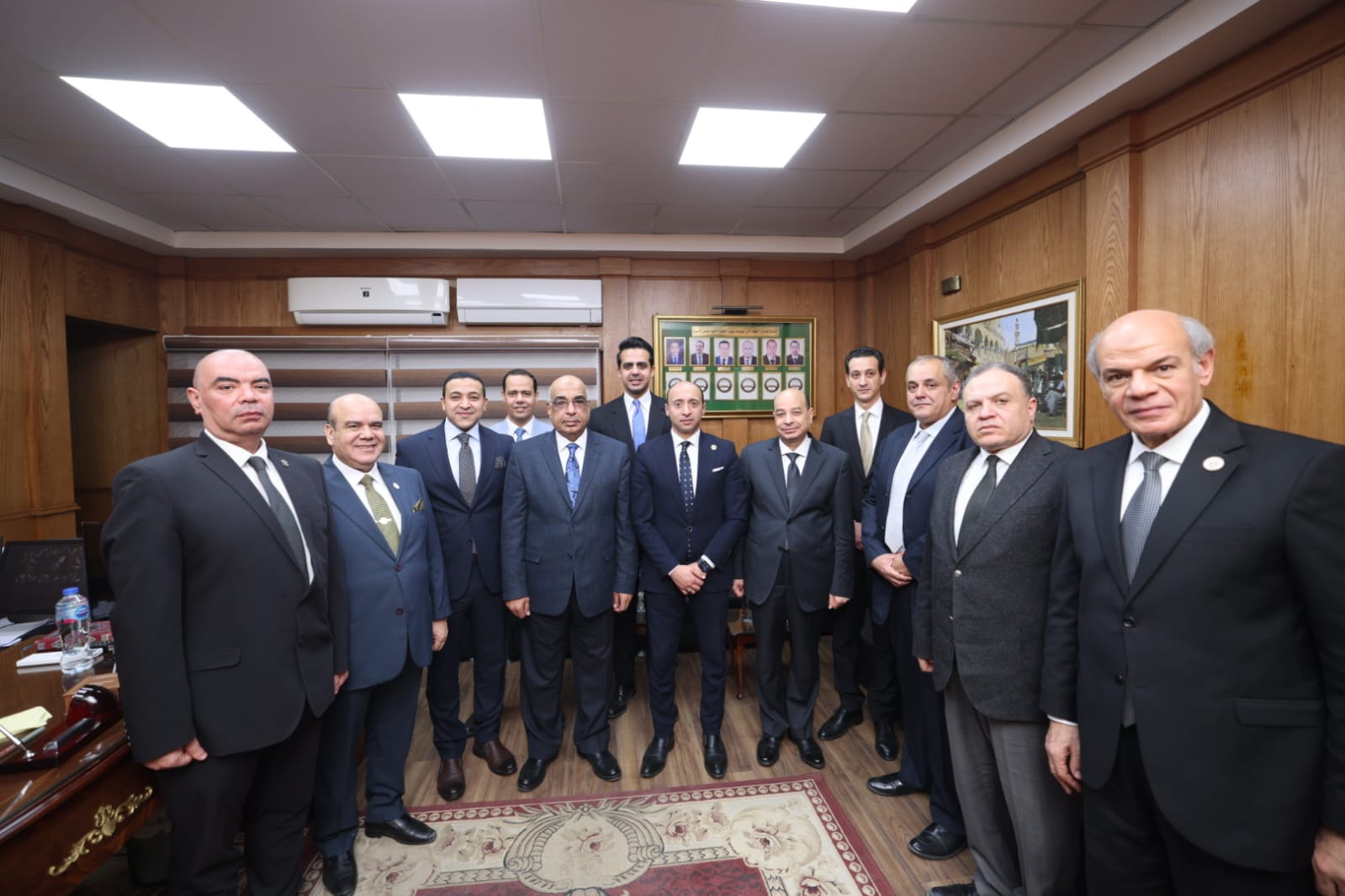 وزير العدل يتفقد أعمال التطوير والترميم لمجمع محاكم الجلاء (10)