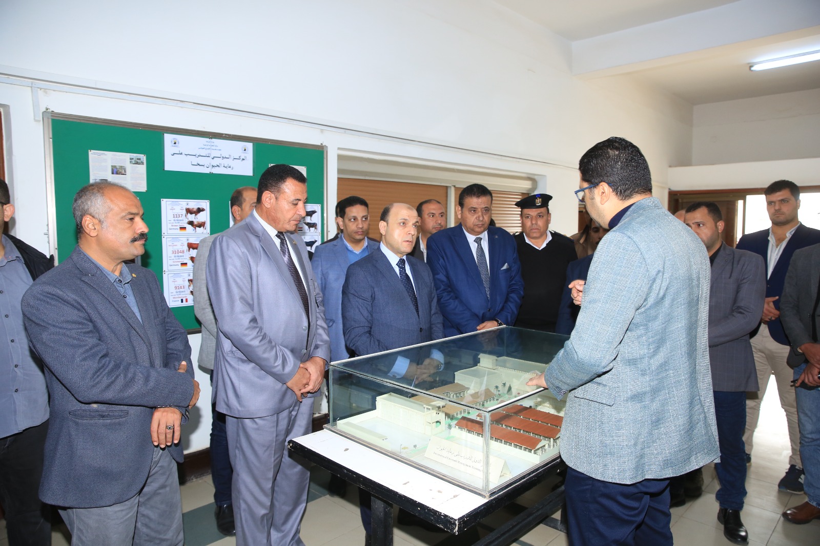 محافظ كفرالشيخ يتفقد المركز الدولي للتلقيح الصناعي