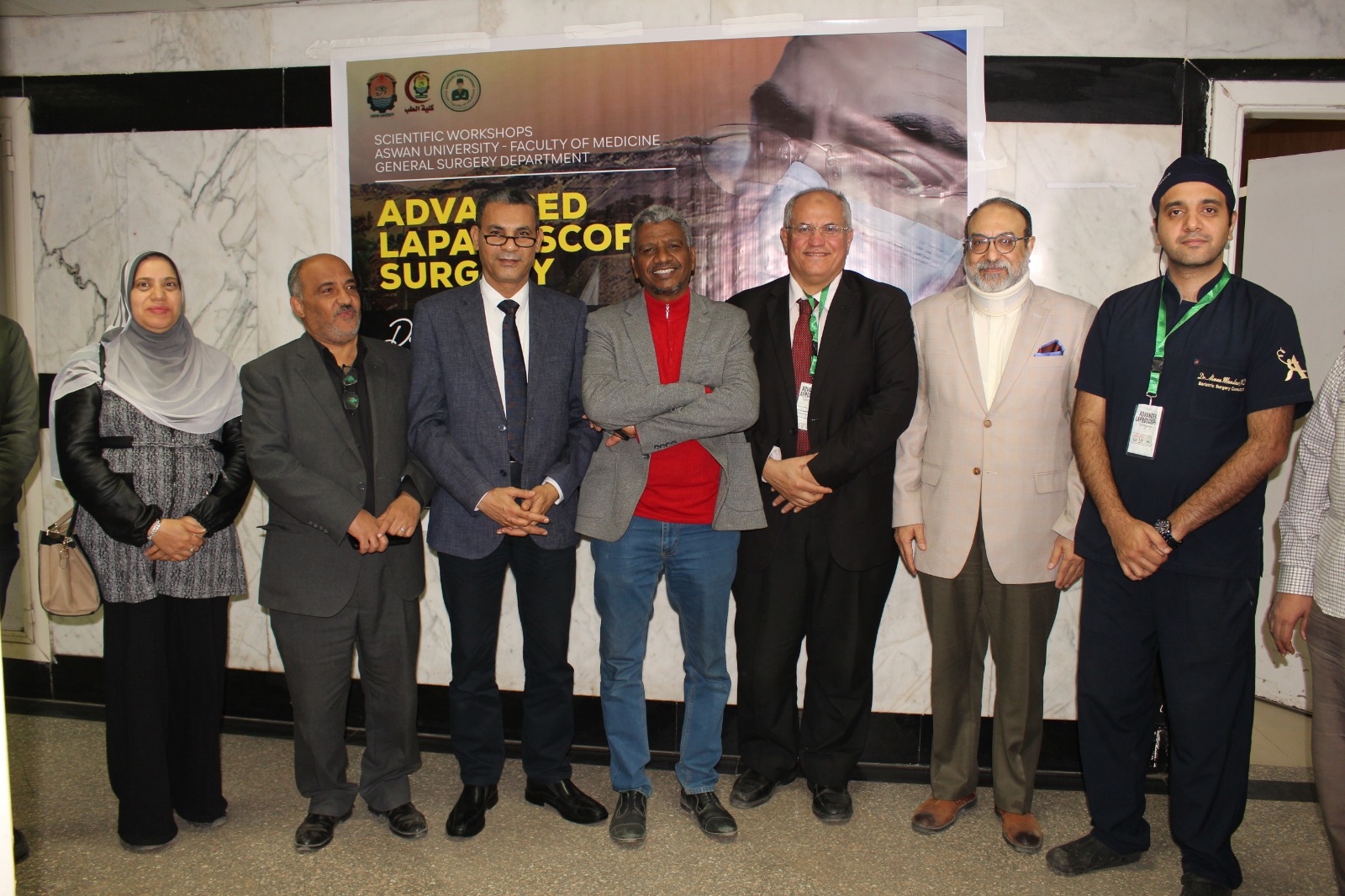 حضور الورشة