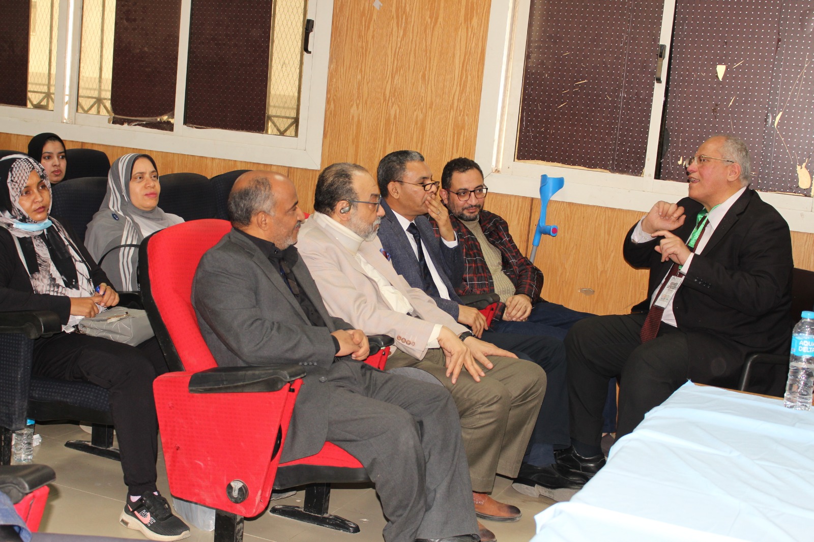 جانب من الورشة