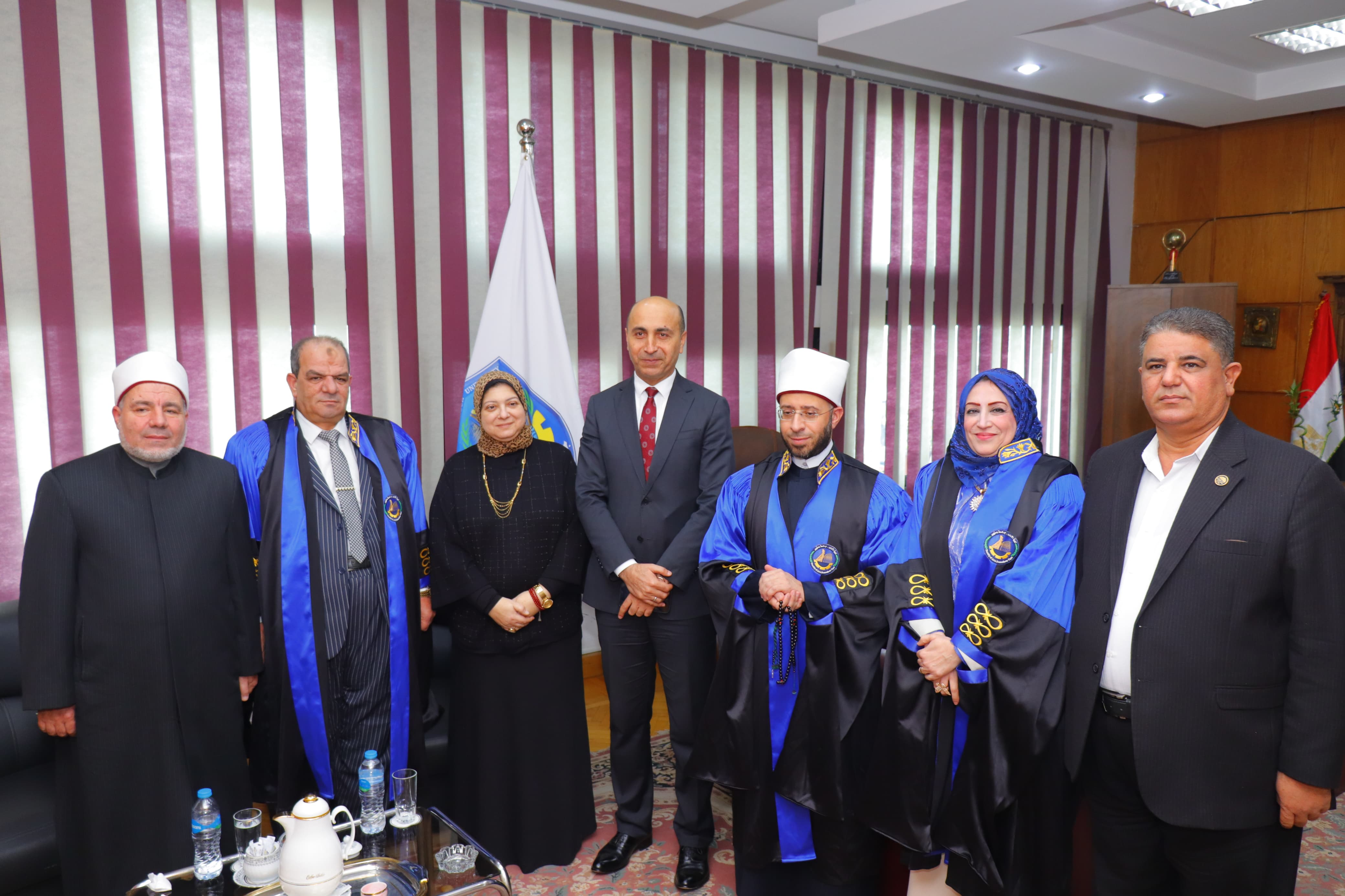 جامعة دمنهور تستقبل وزير الأوقاف (11)