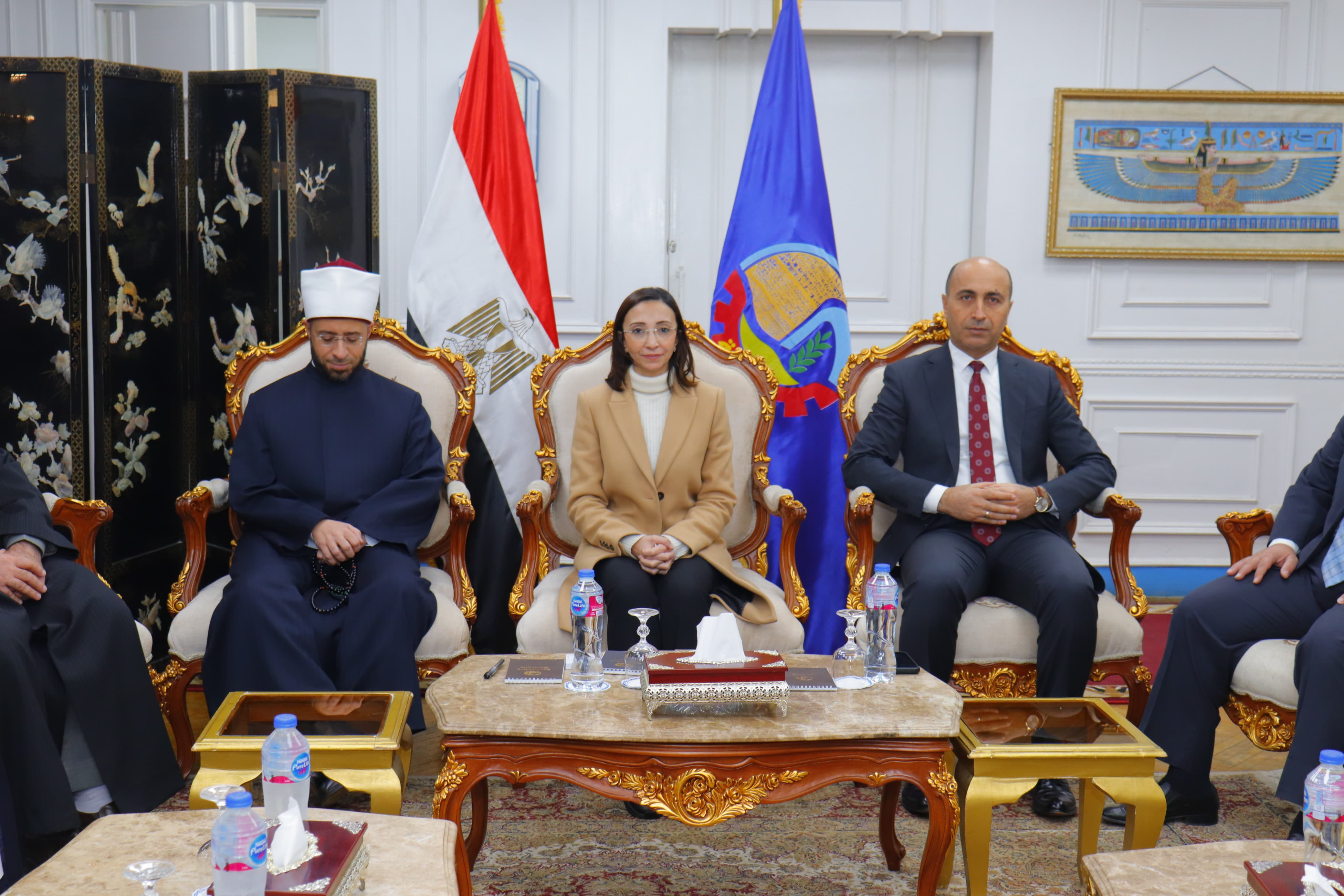 جامعة دمنهور تستقبل وزير الأوقاف (5)