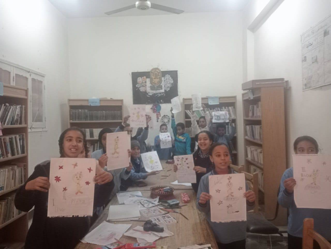 أجازة نصف العام للأطفال فرحة وبهجة بمسابقات ثقافية وورش رسم وتلوين