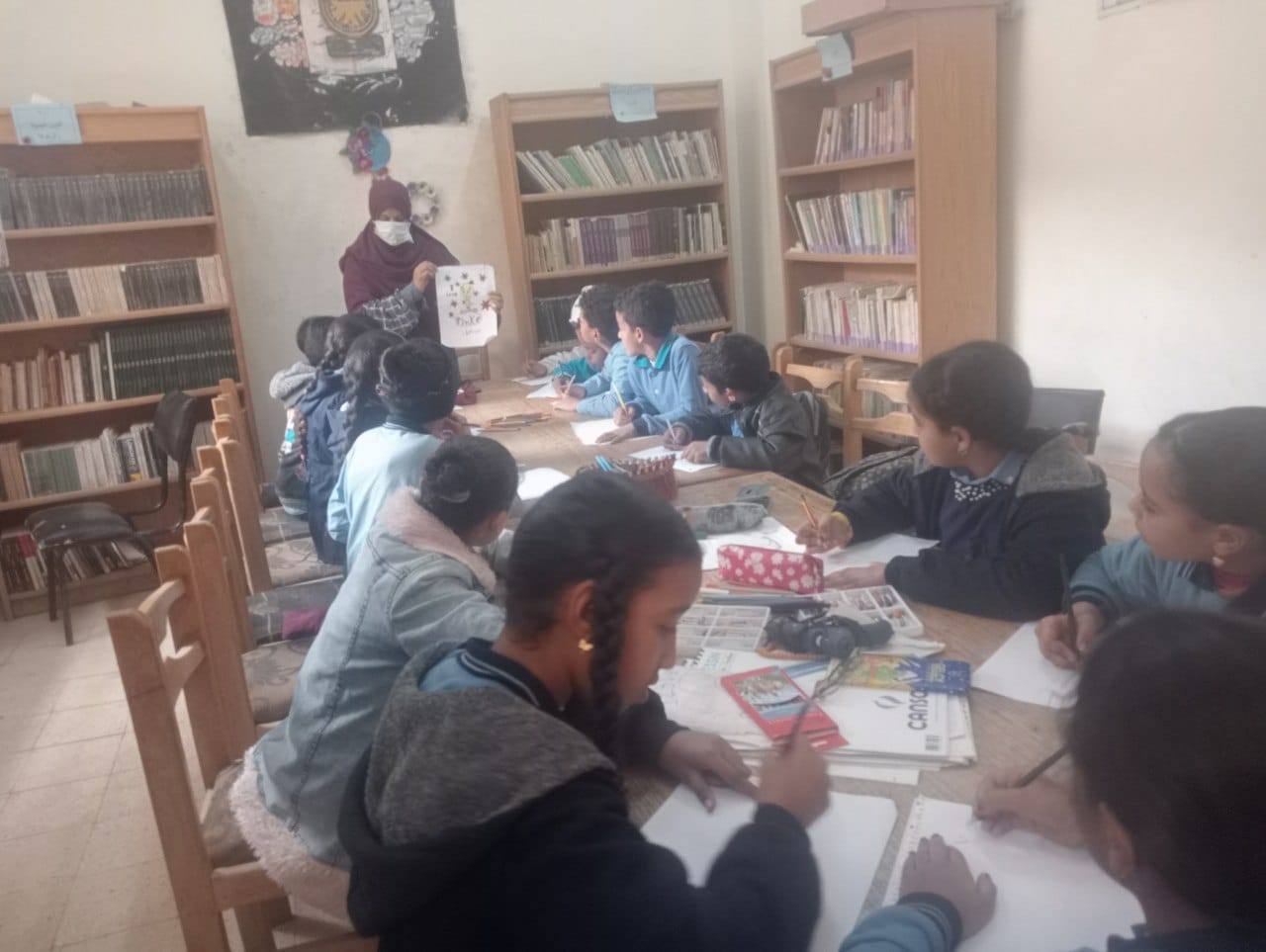 ورش حكى عن قيمة الأشجار والزراعة فى المجتمع