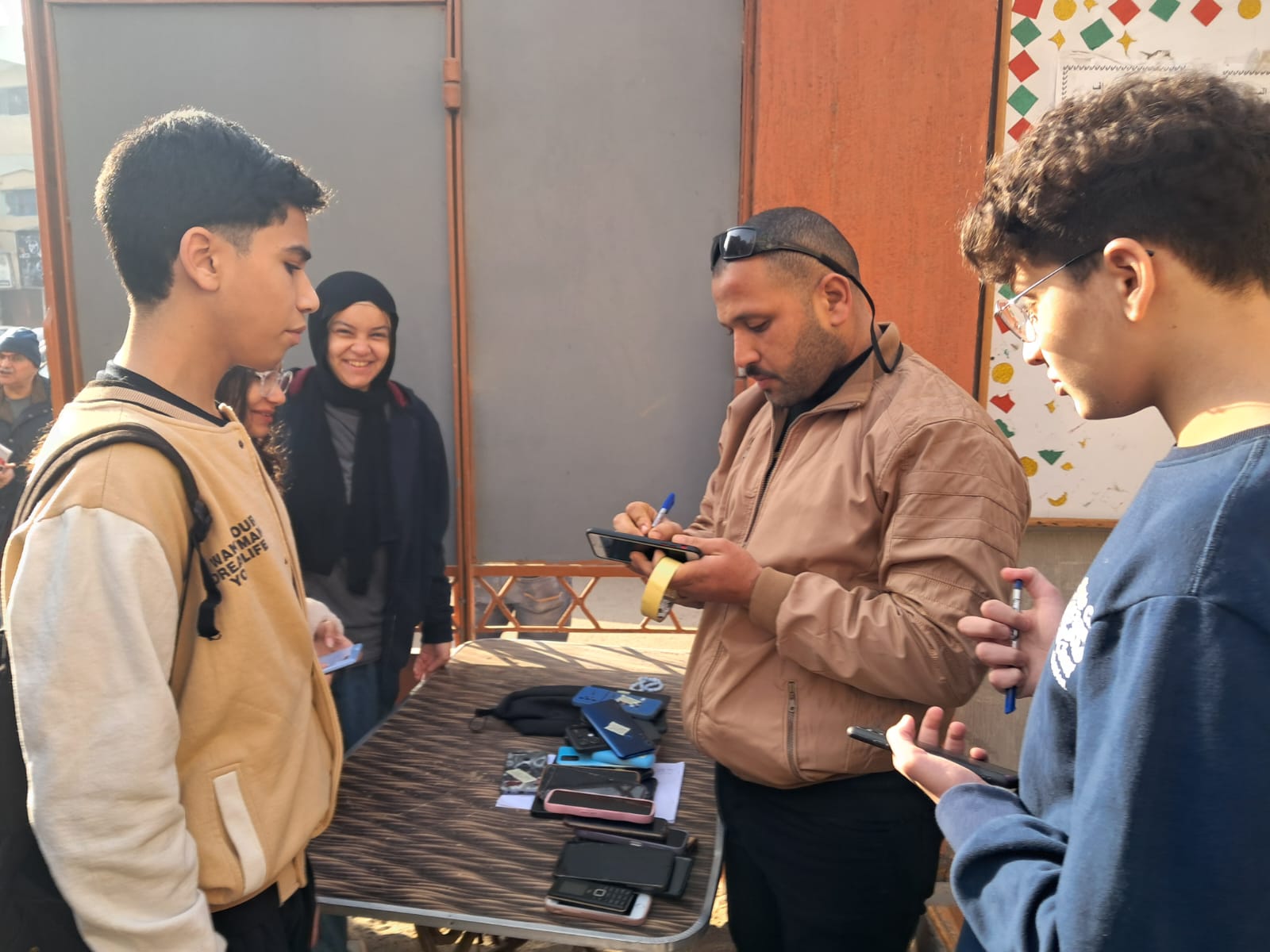 أعمال التفتيش للطلاب والطالبات أعمال التفتيش للطلاب والطالبات