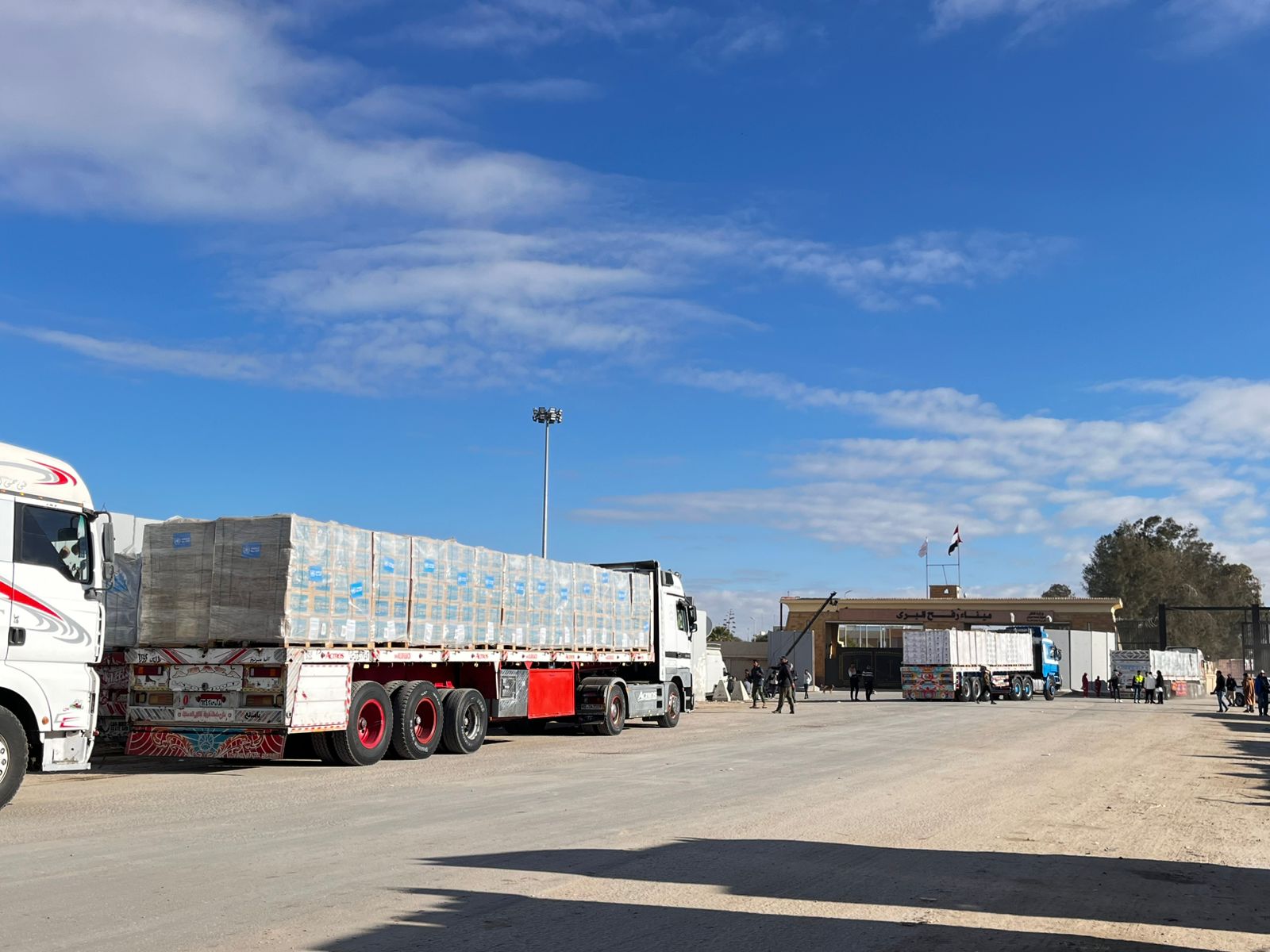 مساعدات لغزة