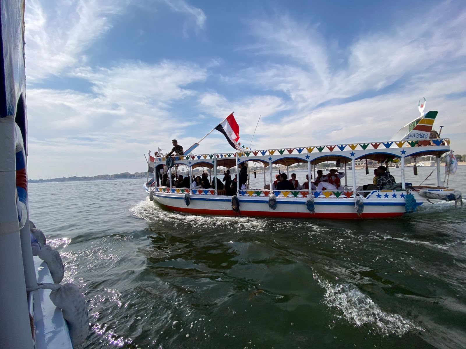 جولة نيلية مع السائحين برعاية مبادرة ظواهر سياحية