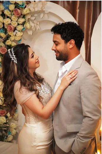 أحمد جمال مع المطربة فرح