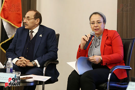 كلمة استاذة نهاد أبو القمصان عضو المجلس القومى لحقوق الانسان كلمة استاذة نهاد أبو القمصان عضو المجلس القومى لحقوق الانسان