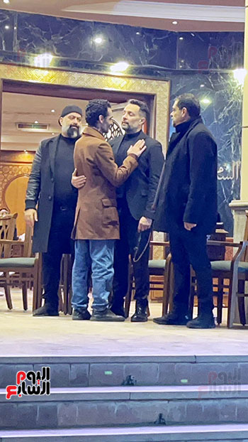 عزاء والد ياسمين عبد العزيز