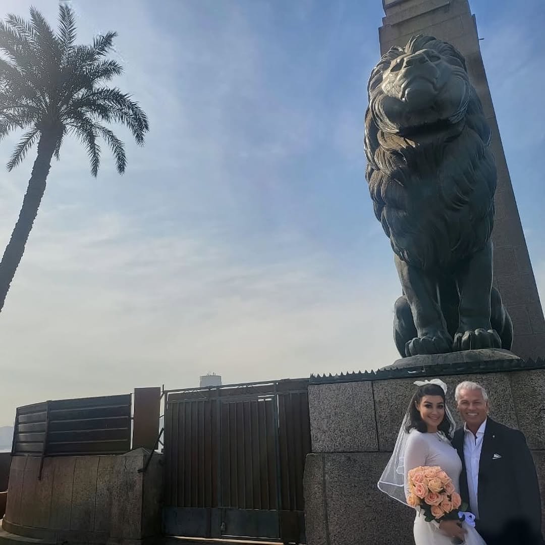 اروي جودة وزوجها الايطالي اروي جودة وزوجها الايطالي